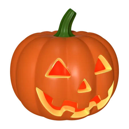 Abóbora de Halloween  3D Icon