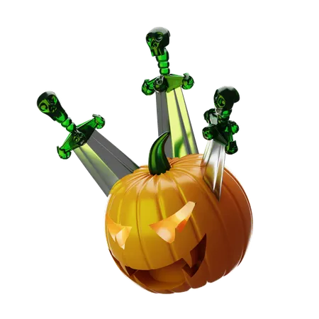 Abóbora de Halloween  3D Icon