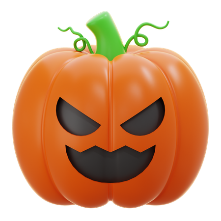 Abóbora de Halloween  3D Icon