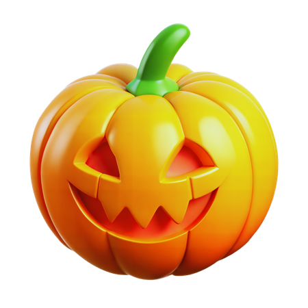 Abóbora de Halloween  3D Icon