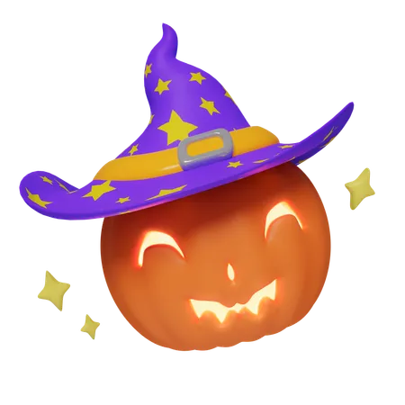 Abóbora de Halloween  3D Icon