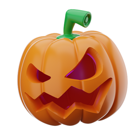 Abóbora de Halloween  3D Icon