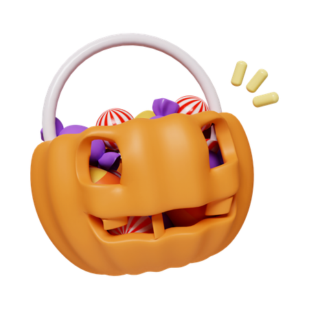 Abóbora de Halloween  3D Icon