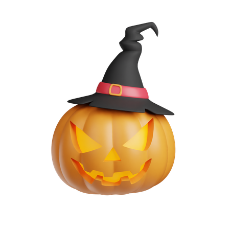 Abóbora de Halloween  3D Icon