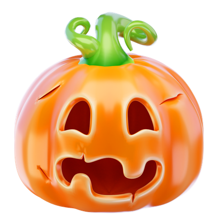 Abóbora de Halloween  3D Icon