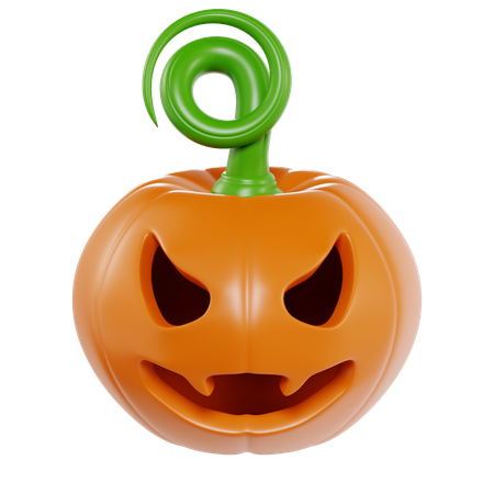 Abóbora de Halloween  3D Icon