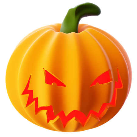 Abóbora de Halloween  3D Icon