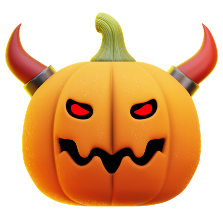 Abóbora de Halloween  3D Icon