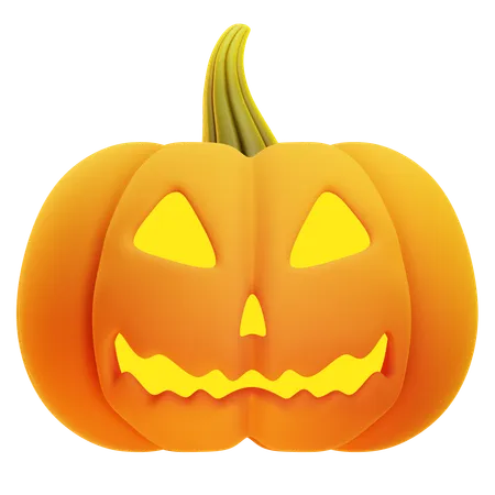 Abóbora de Halloween  3D Icon