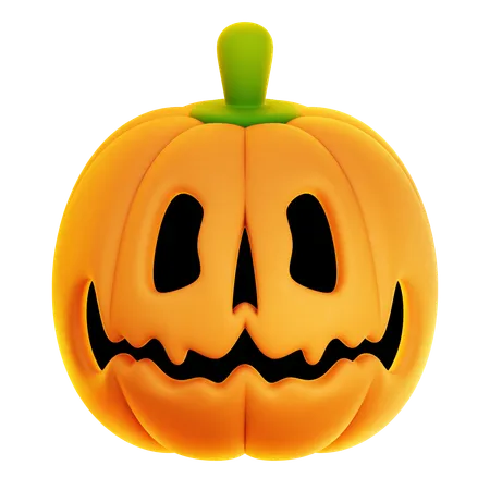 Abóbora de Halloween  3D Icon