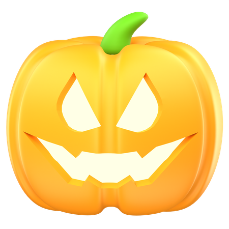 Abóbora de Halloween  3D Icon