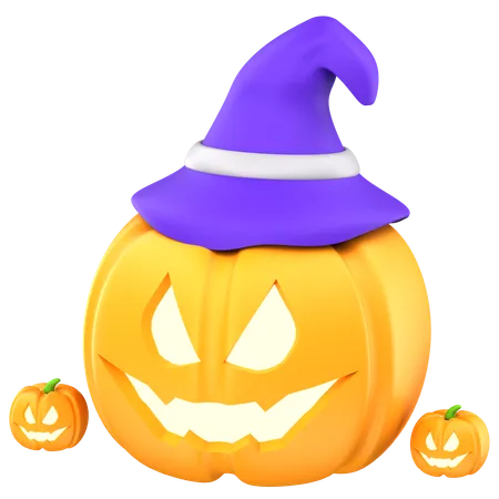 Abóbora de Halloween  3D Icon