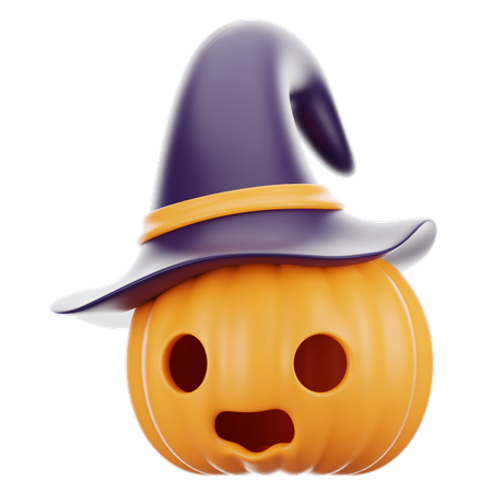 Abóbora de Halloween  3D Icon