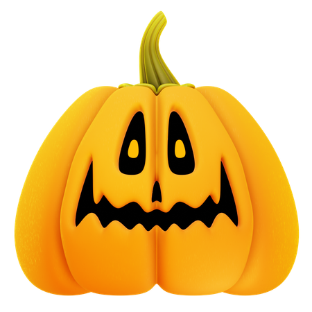 Abóbora de Halloween  3D Icon