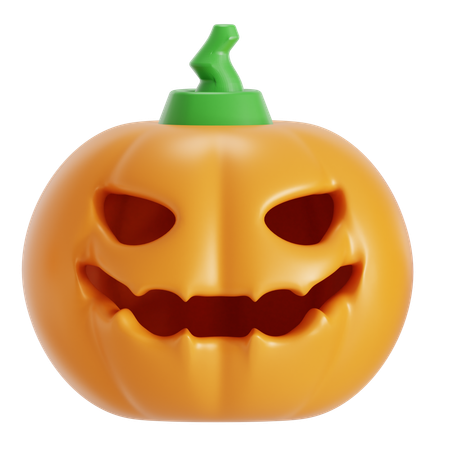 Abóbora de Halloween  3D Icon