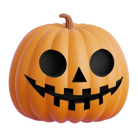 Abóbora de Halloween  3D Icon