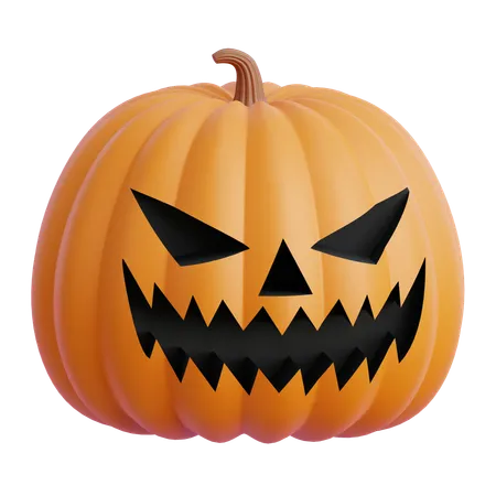 Abóbora de Halloween  3D Icon