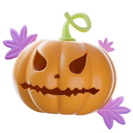 Abóbora de Halloween  3D Icon