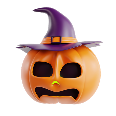 Abóbora de Halloween  3D Icon