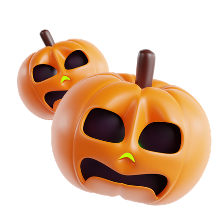 Abóbora de Halloween  3D Icon