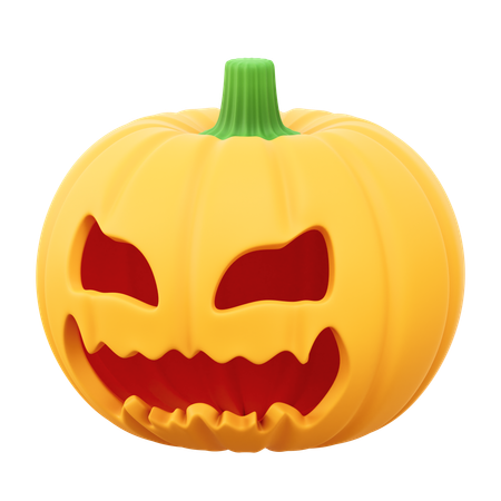 Abóbora de Halloween  3D Icon