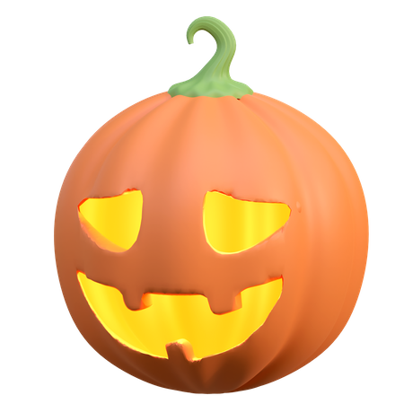Abóbora de Halloween  3D Icon