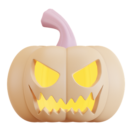 Abóbora de Halloween  3D Icon