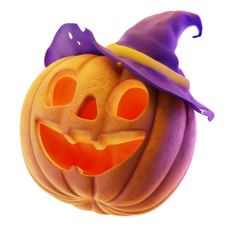 Abóbora de Halloween  3D Icon