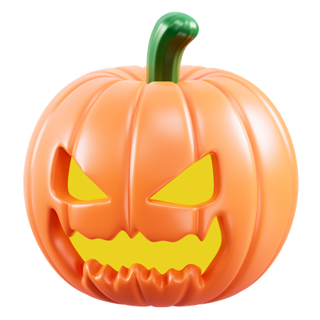 Abóbora de Halloween  3D Icon