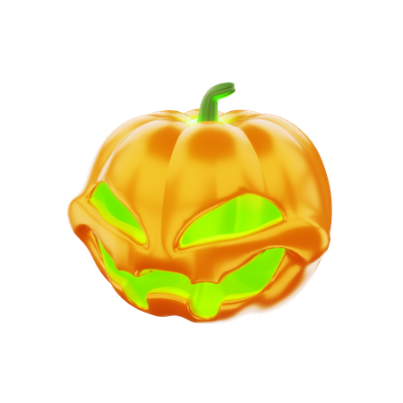 Abóbora de Halloween  3D Illustration