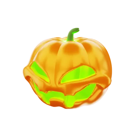 Abóbora de Halloween  3D Illustration