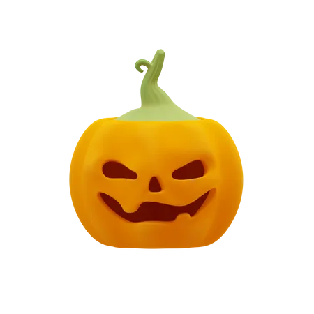 Abóbora de Halloween  3D Illustration