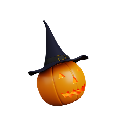 Abóbora de Halloween  3D Illustration