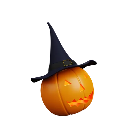 Abóbora de Halloween  3D Illustration