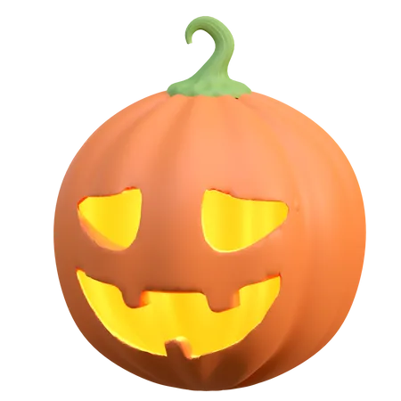 Abóbora de Halloween  3D Icon