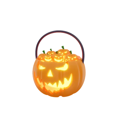 Abóbora de Halloween  3D Icon