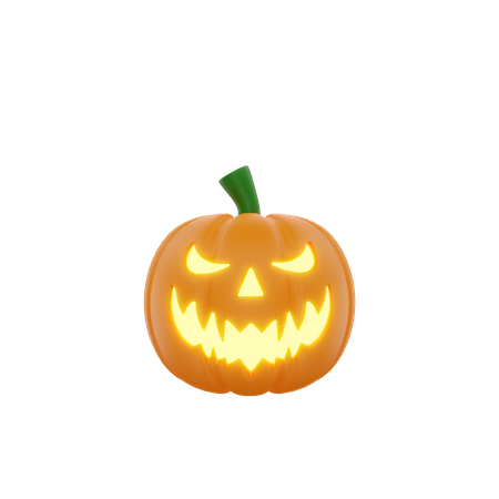 Abóbora de Halloween  3D Icon