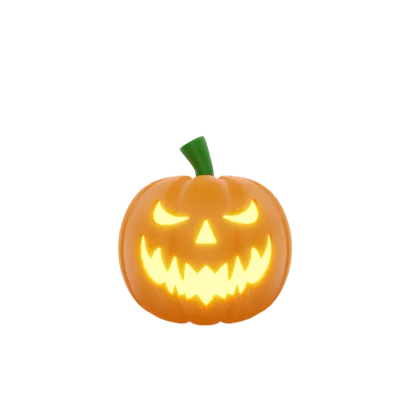 Abóbora de Halloween  3D Icon