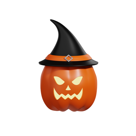 Abóbora de Halloween  3D Icon