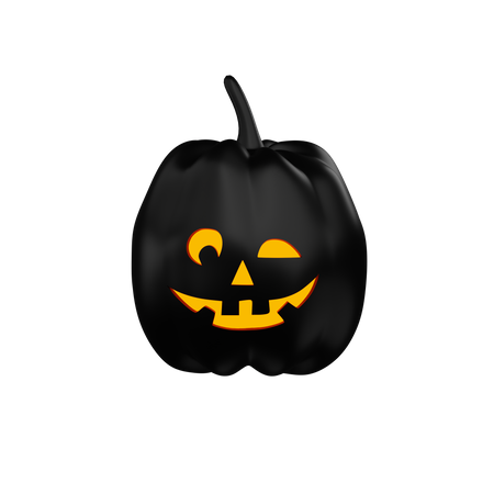 Abóbora de Halloween  3D Icon