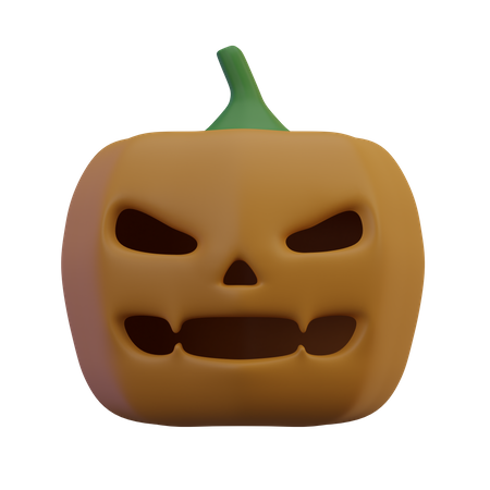 Abóbora de Halloween  3D Icon