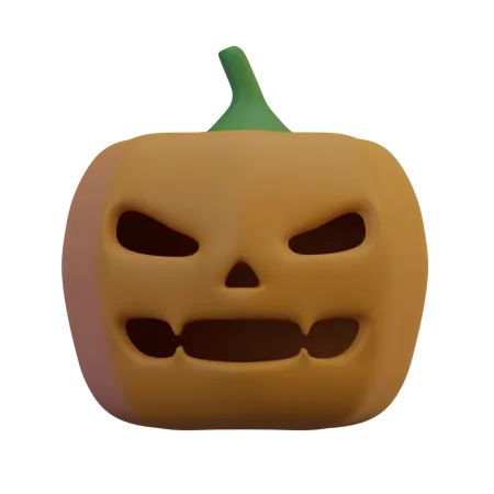 Abóbora de Halloween  3D Icon