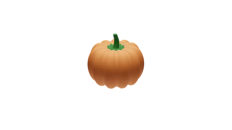 Abóbora de Halloween  3D Icon