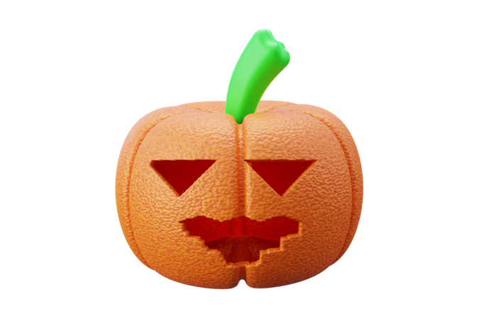 Abóbora de Halloween  3D Icon