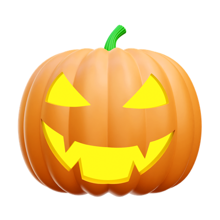 Abóbora de Halloween  3D Icon