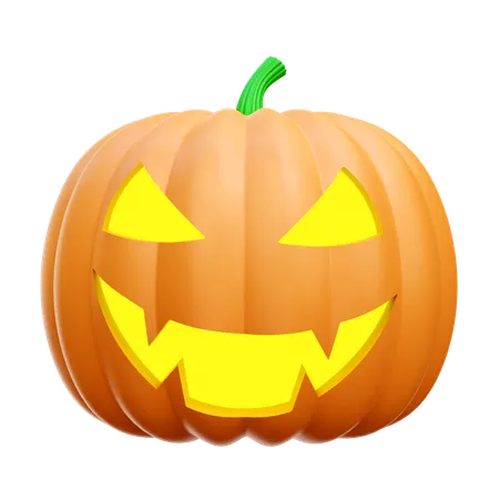 Abóbora de Halloween  3D Icon