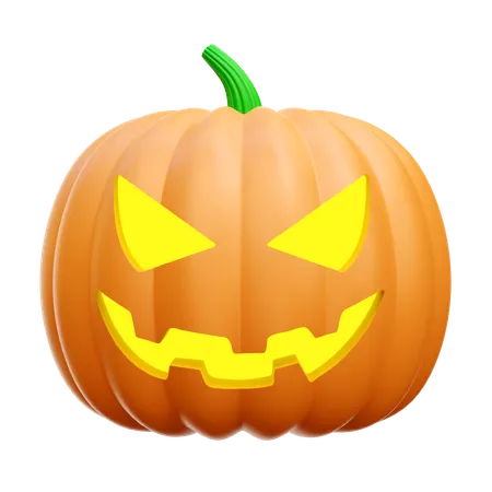 Abóbora de Halloween  3D Icon