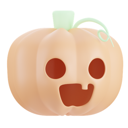 Abóbora de Halloween  3D Icon