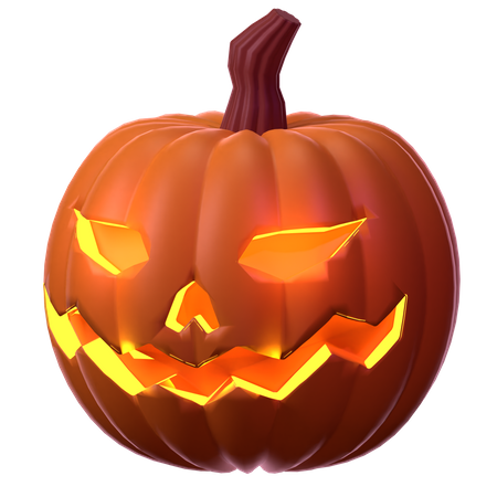 Abóbora de Halloween  3D Icon