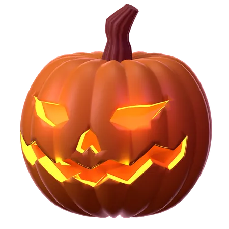 Abóbora de Halloween  3D Icon